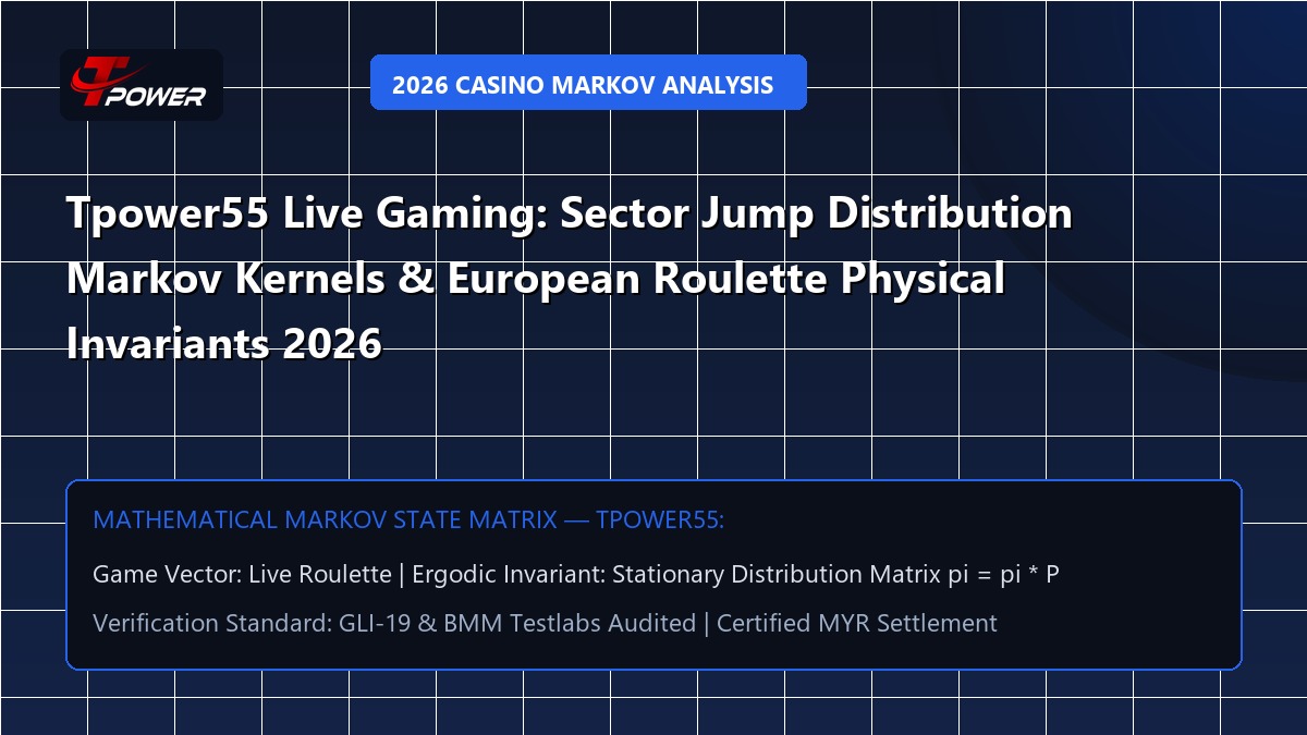 Tpower55 Live Gaming: Sector Jump Distribution Markov Kernels & European Roulette Physical Invariants 2026